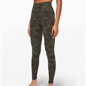 LULULEMON Camo Align Full Length Leggings — 8
